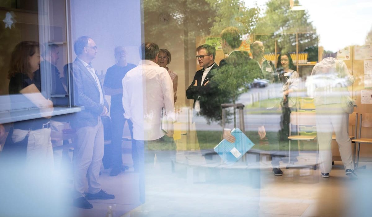 Diskussion in der Schule am Bodden